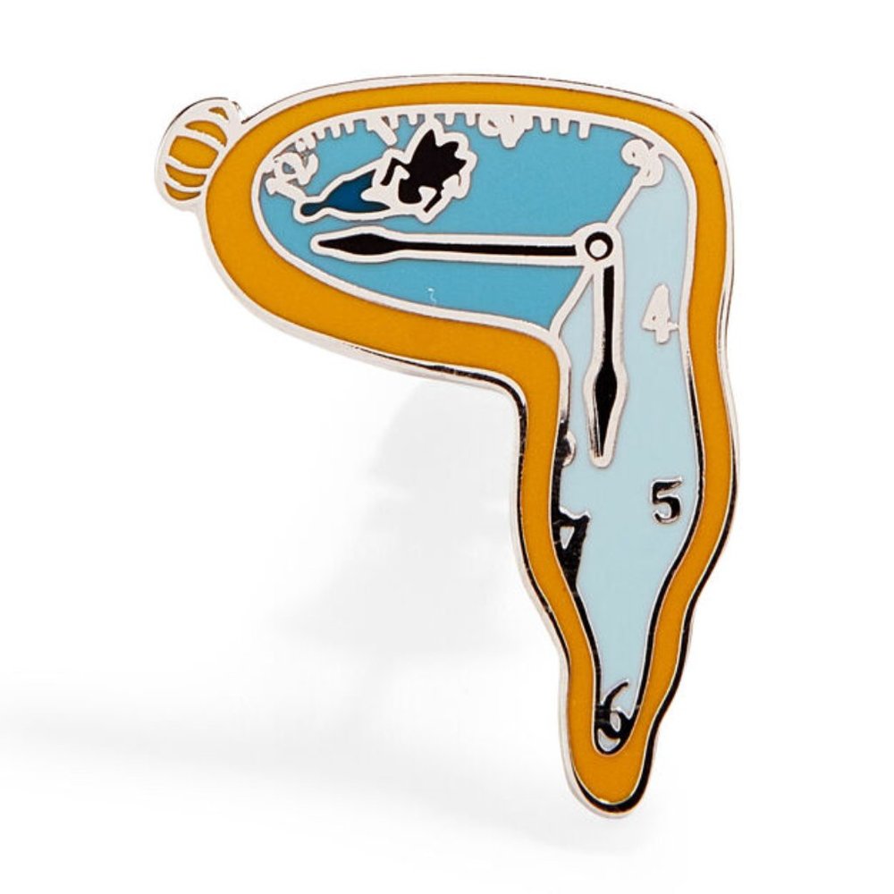 NEW Salvador Dalí:Persistence of Memory Pin Clock